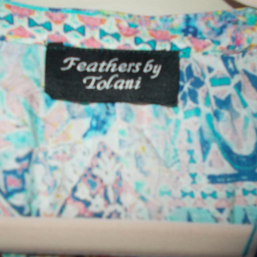 Feathers By Tolani Patterned Top Multi Color - image 7